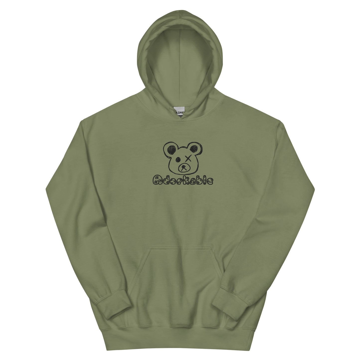 Black "Patchy" Hoodie