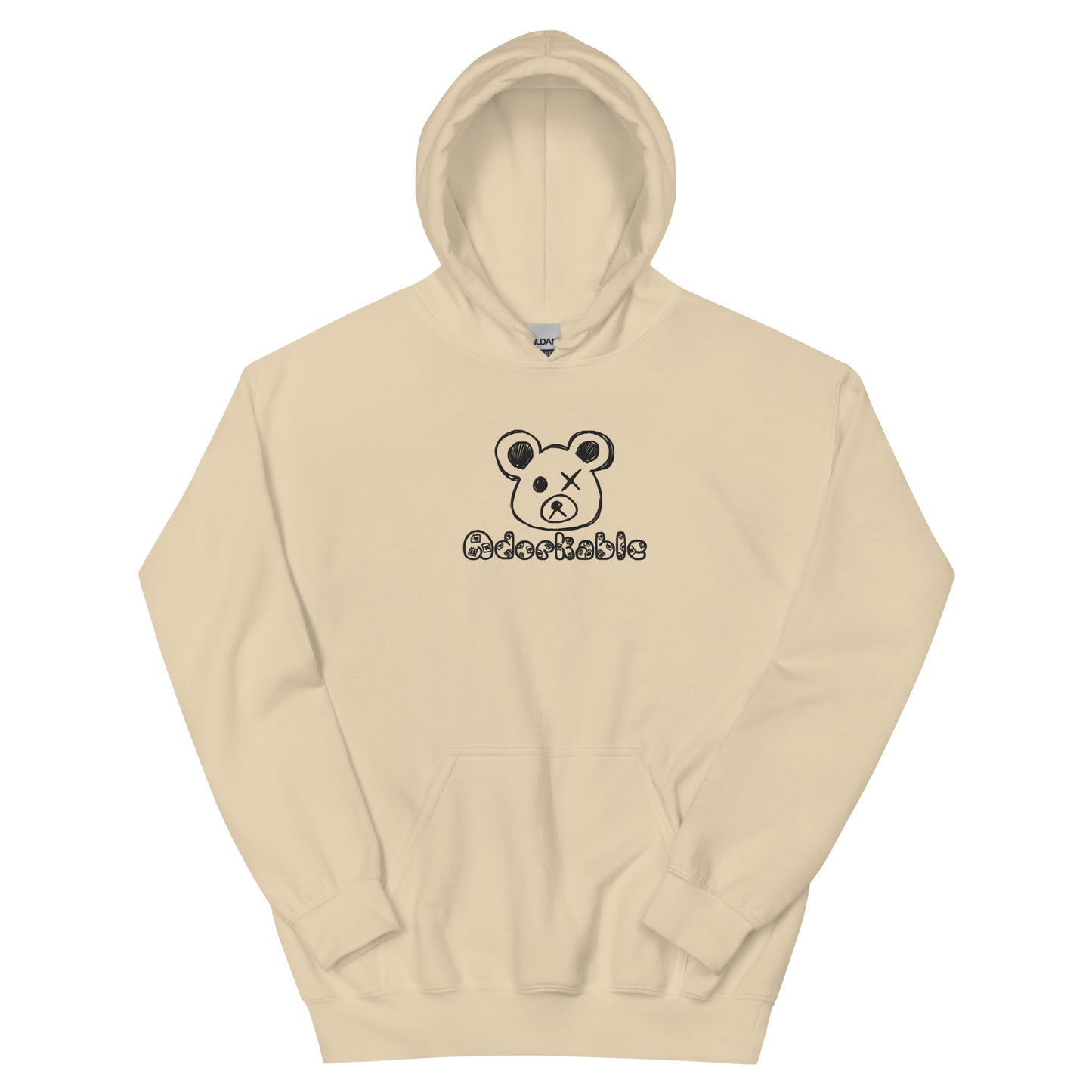 Black "Patchy" Hoodie