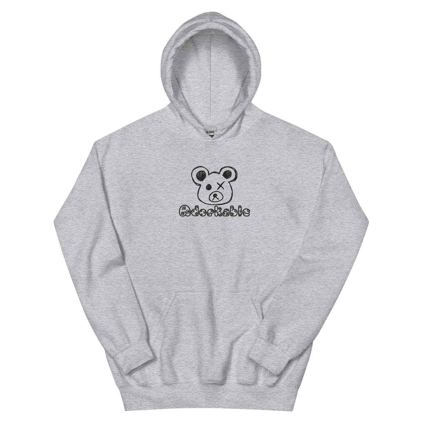 Black "Patchy" Hoodie
