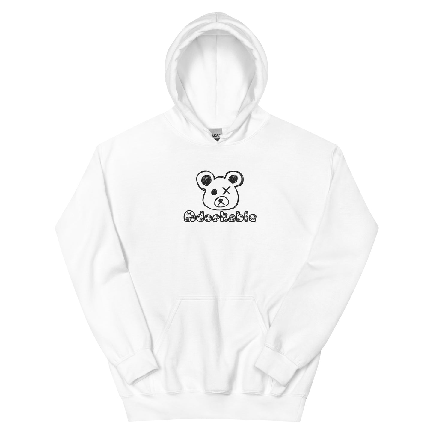 Black "Patchy" Hoodie