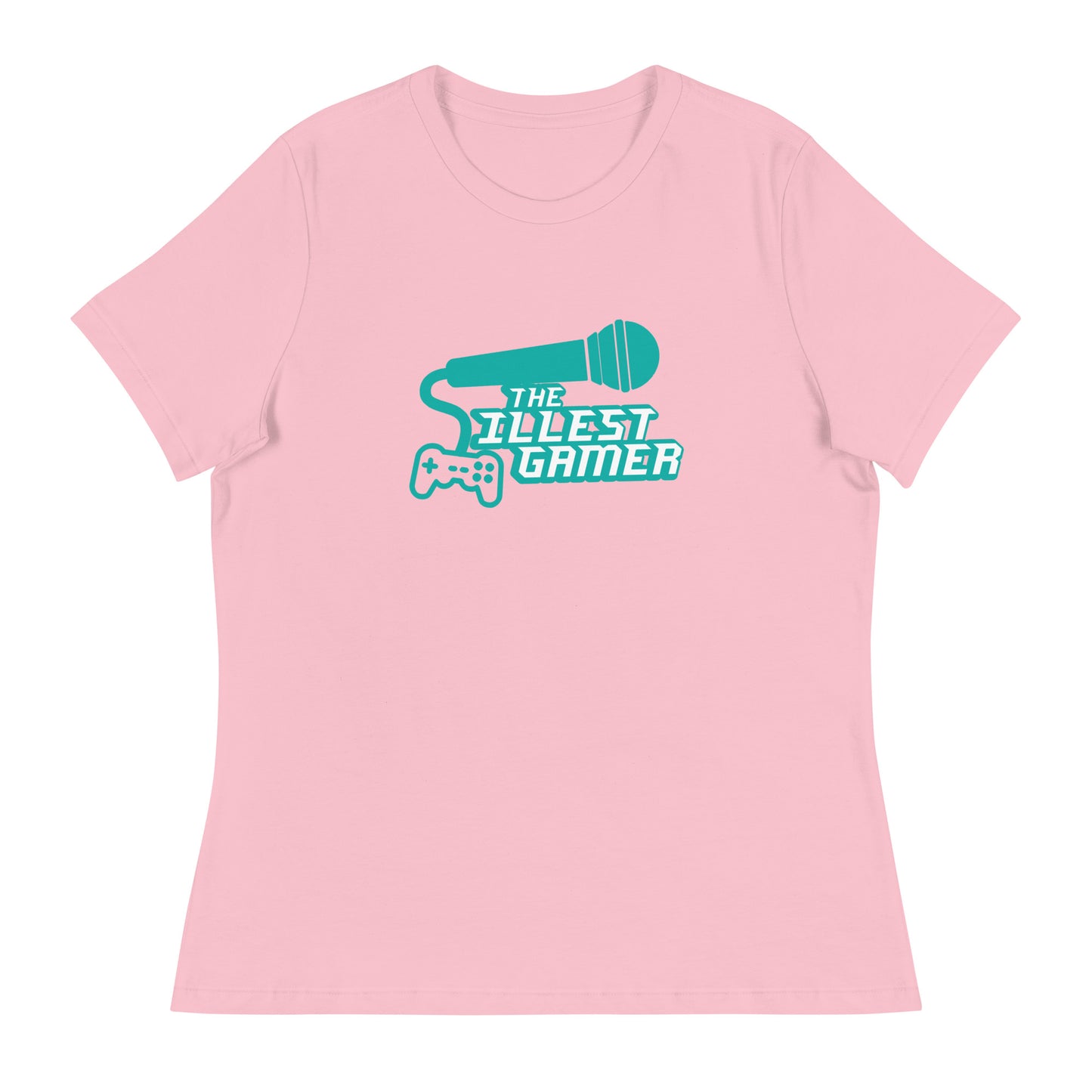 Women's Aqua Logo T-Shirt