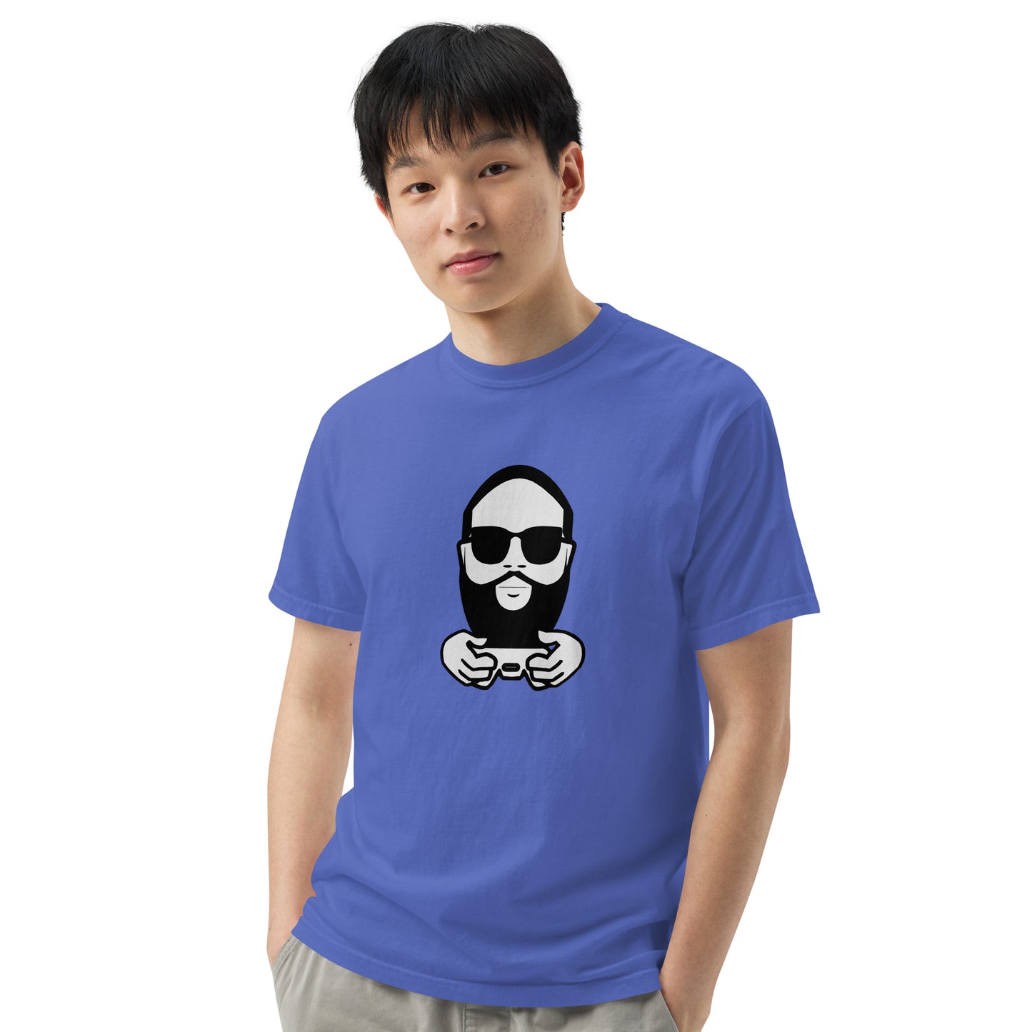 Big Head Interracial Logo Tee