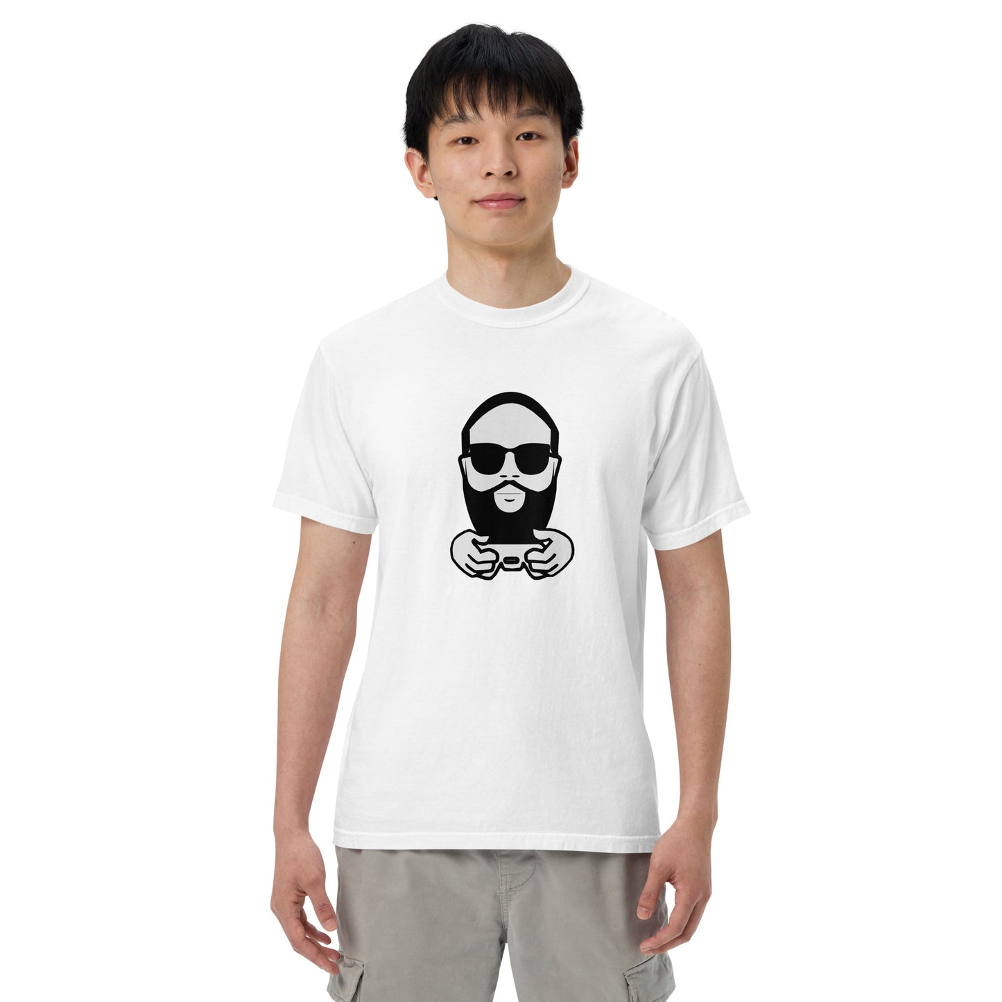 Big Head Interracial Logo Tee