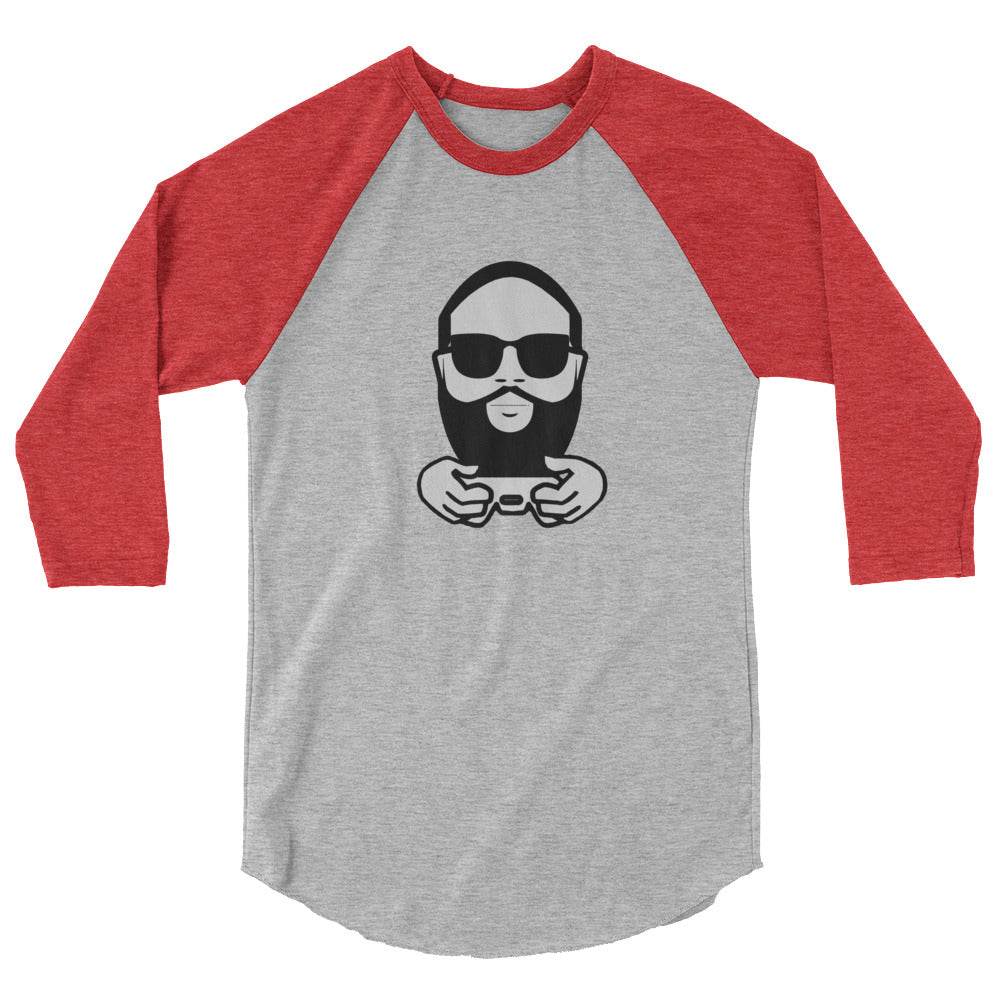 3/4 sleeve raglan shirt