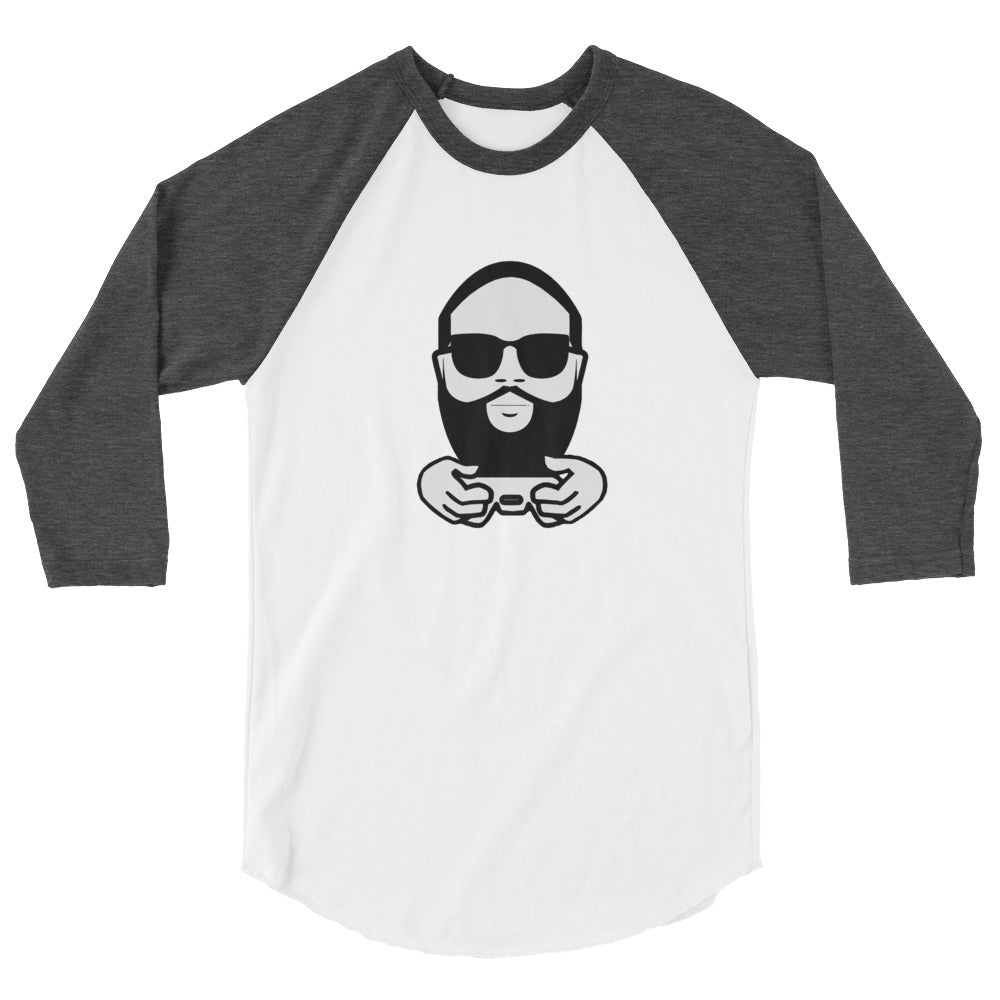 3/4 sleeve raglan shirt