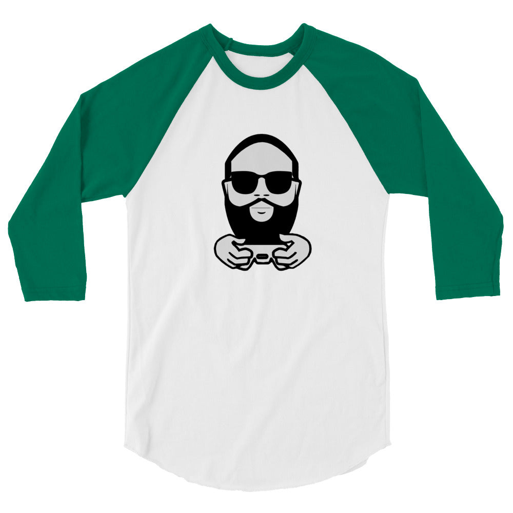 3/4 sleeve raglan shirt