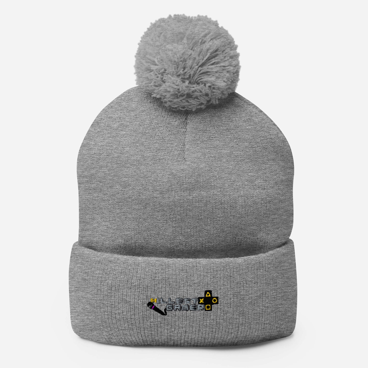 iLL Black N Gold PomBeanie