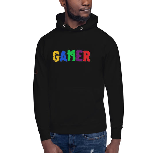 Gamer Color Block Hoodie