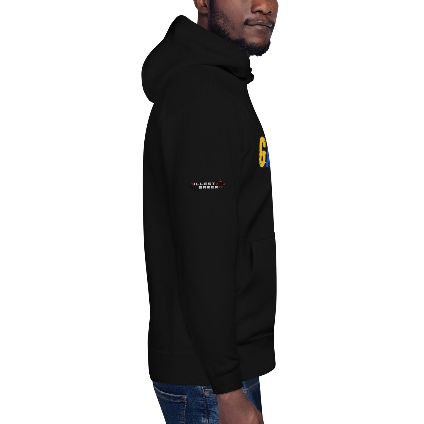 Gamer Color Block Hoodie