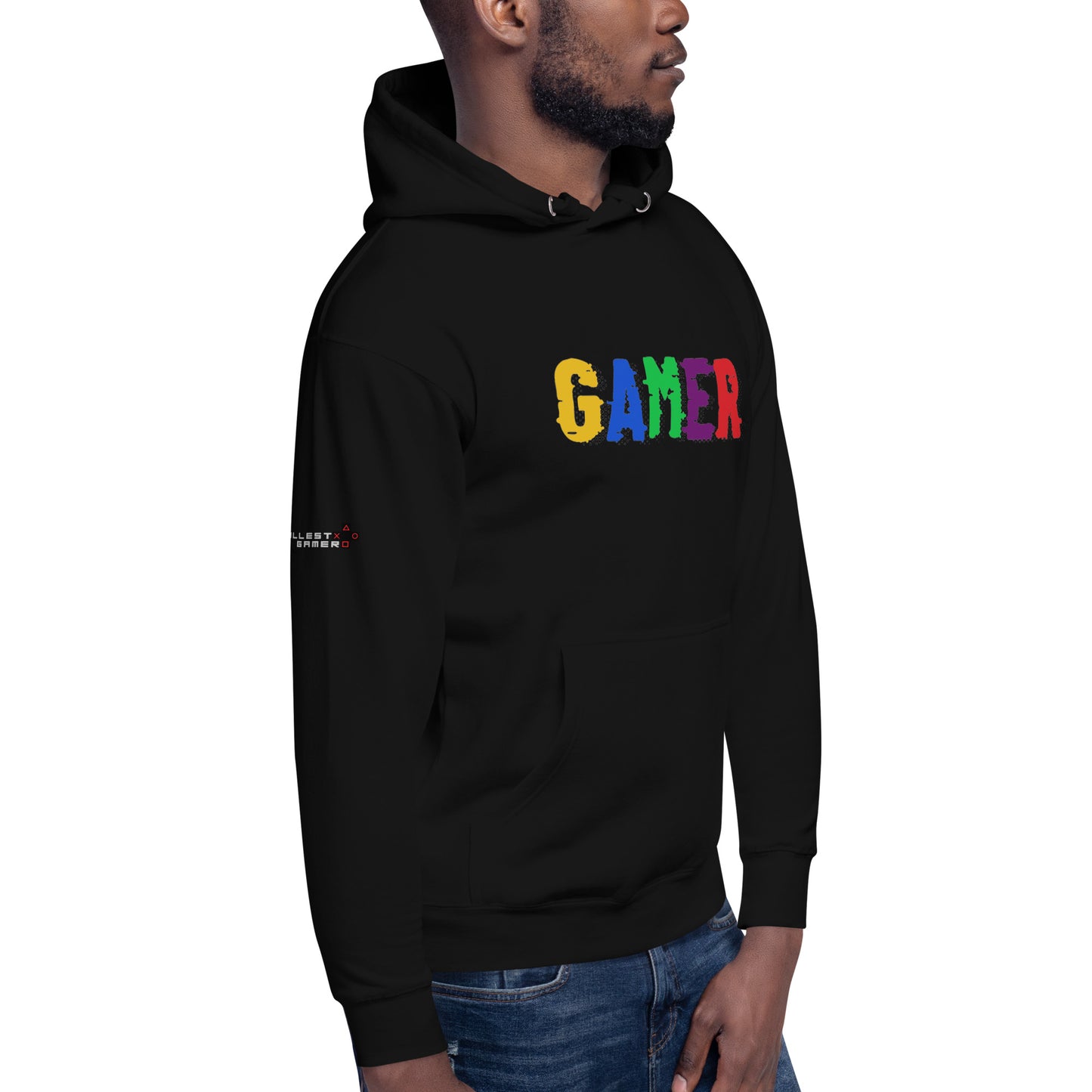 Gamer Color Block Hoodie