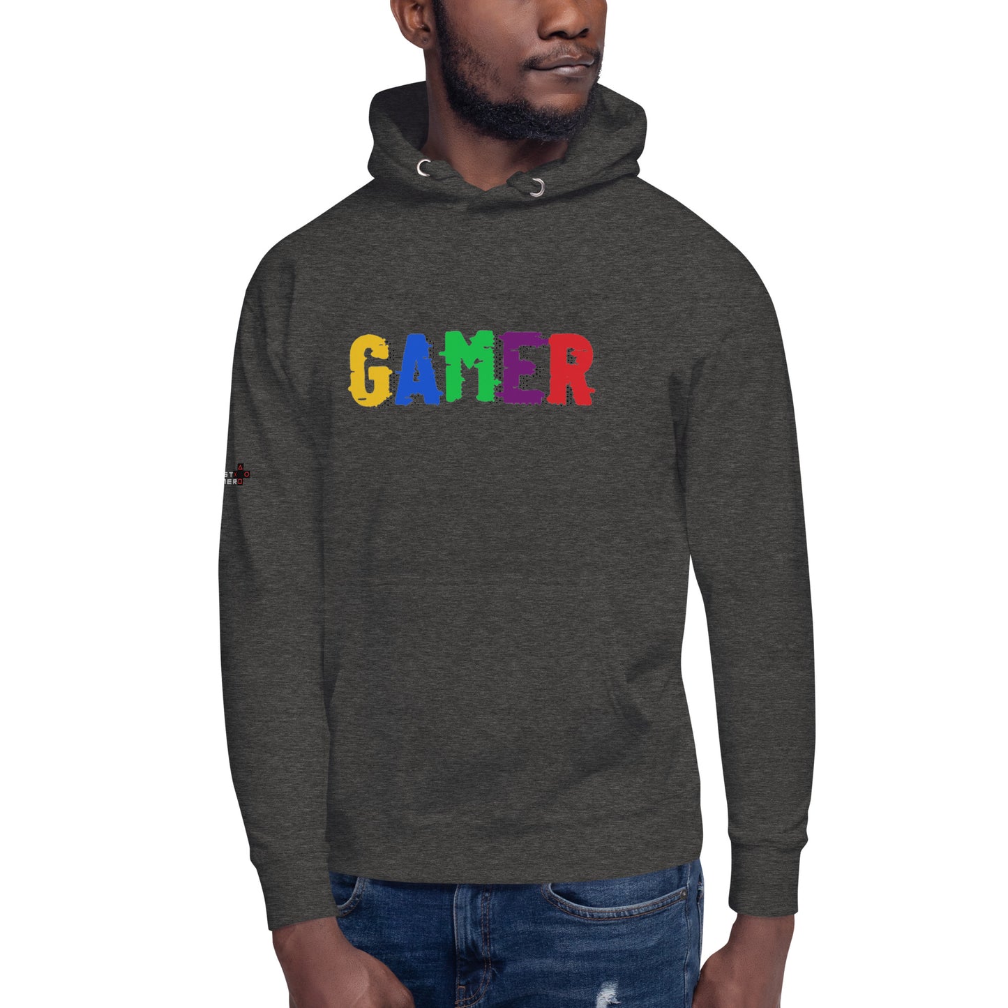 Gamer Color Block Hoodie