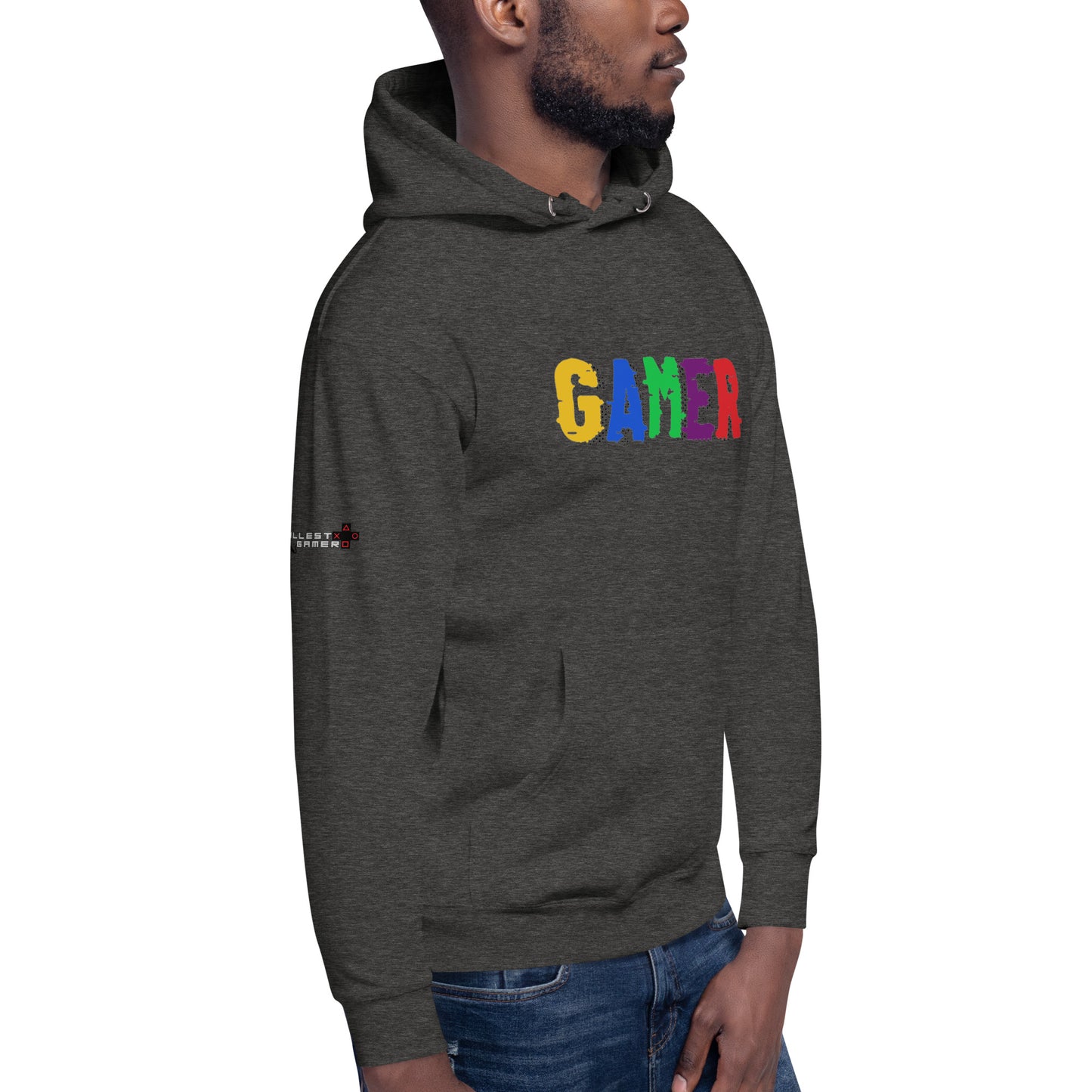 Gamer Color Block Hoodie