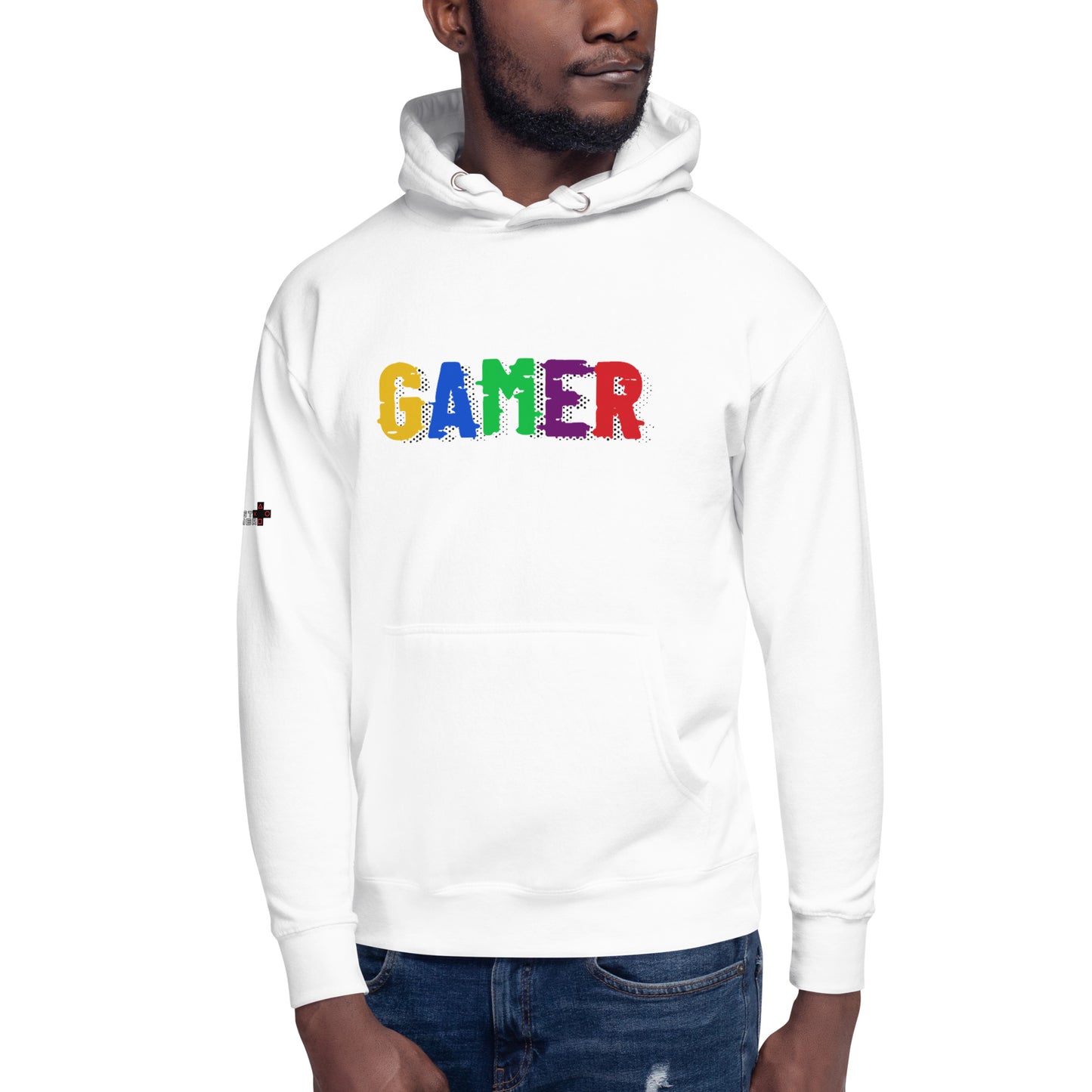 Gamer Color Block Hoodie