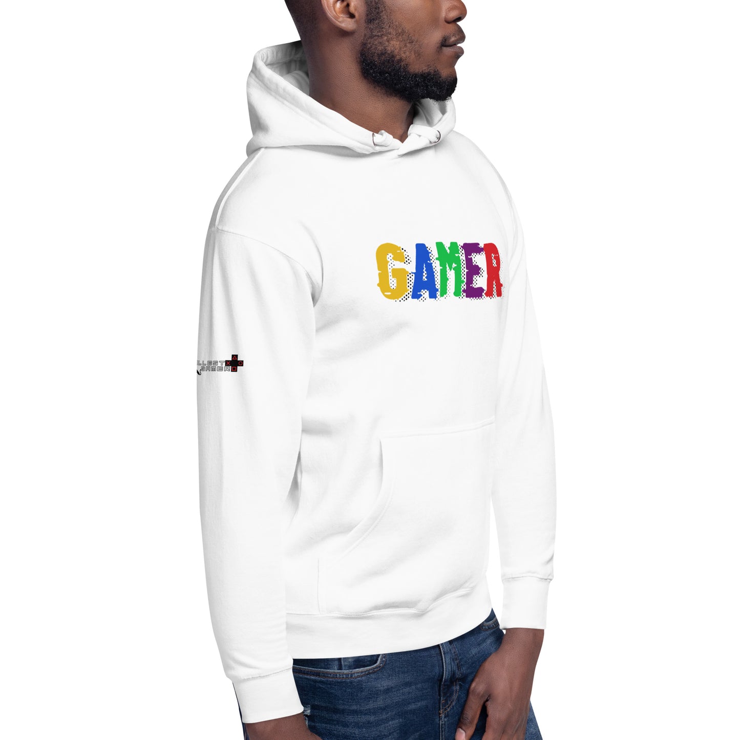 Gamer Color Block Hoodie