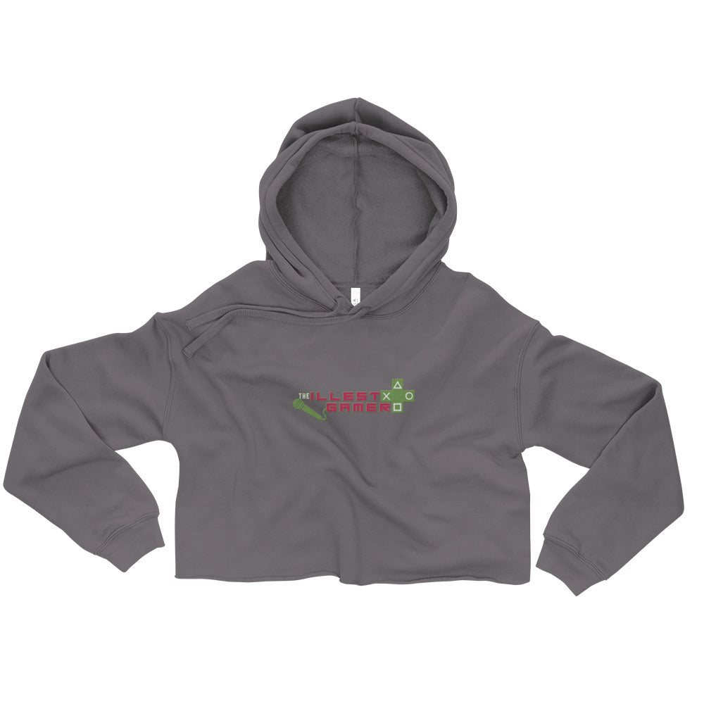 Strawberry Kiwi Crop Hoodie