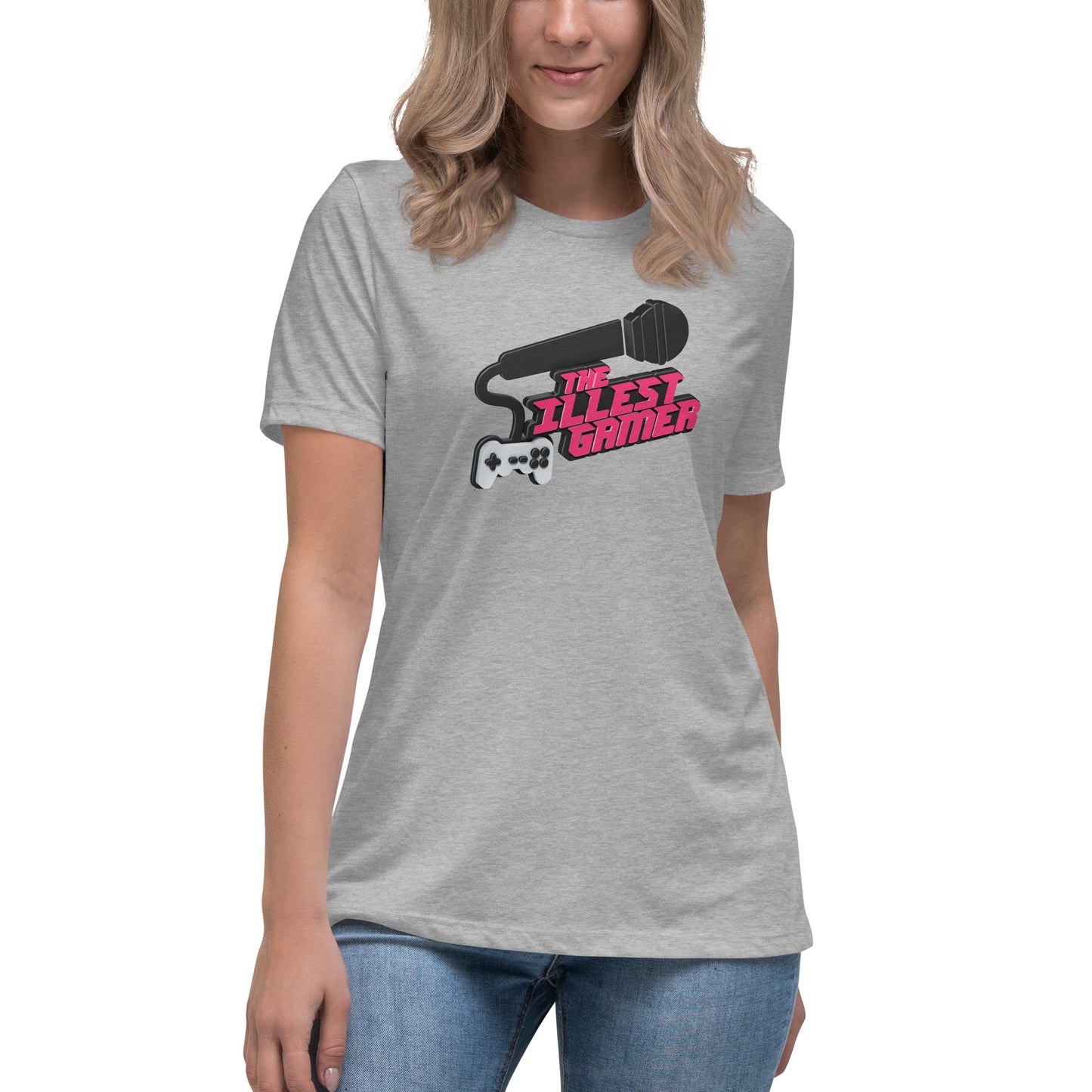 Women'sPink 3D tee