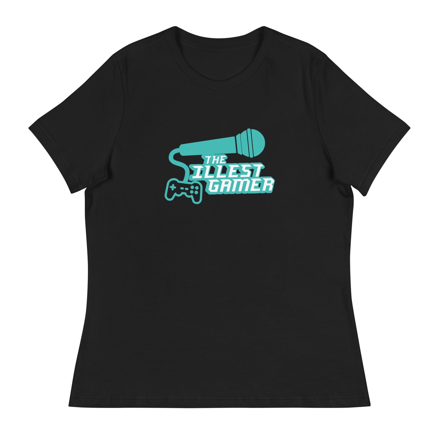 Women's Aqua Logo T-Shirt