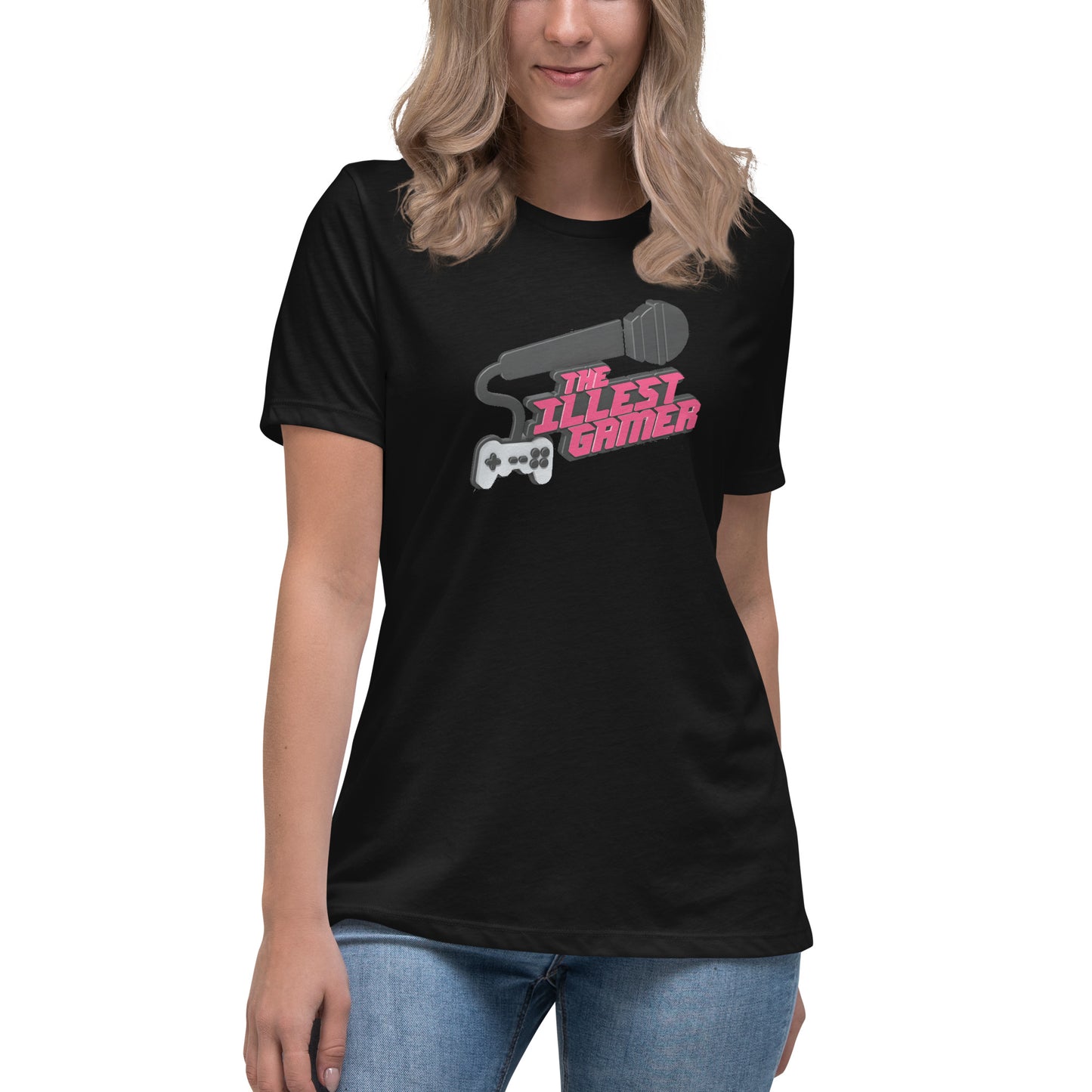 Women'sPink 3D tee