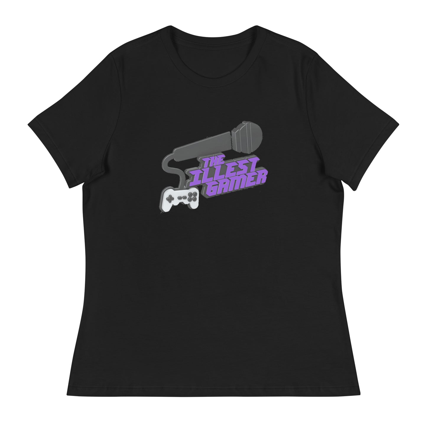 Women's Purple 3d Tee