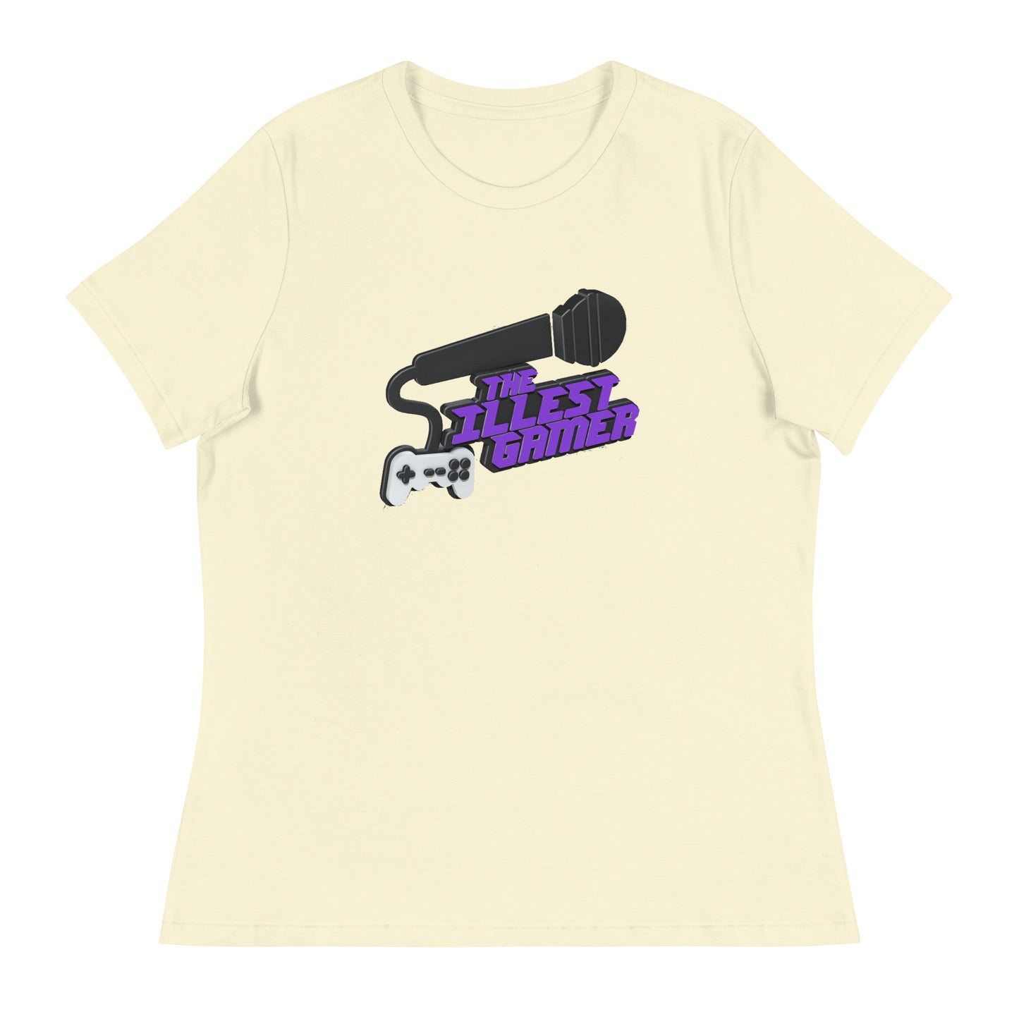 Women's Purple 3d Tee