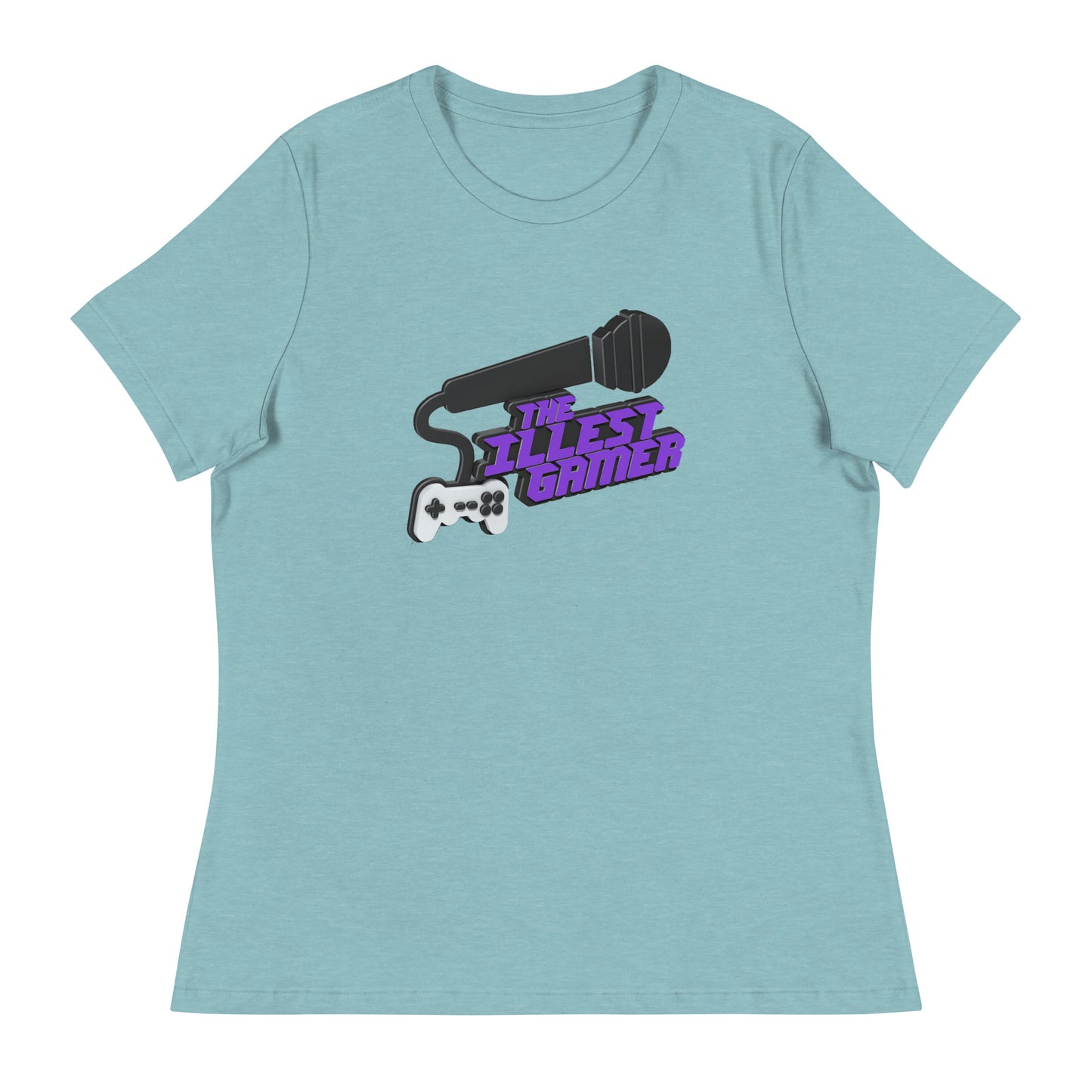 Women's Purple 3d Tee