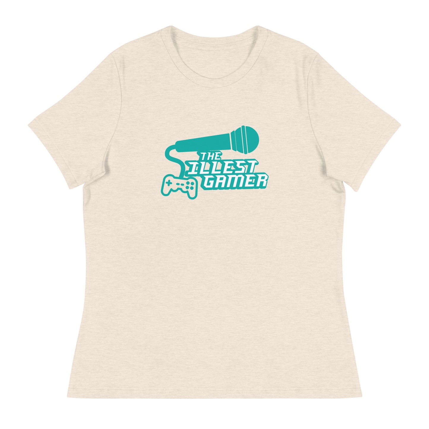 Women's Aqua Logo T-Shirt