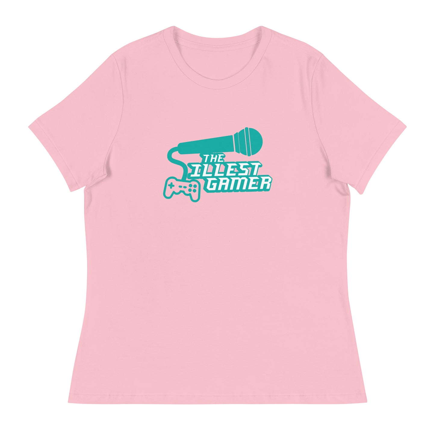 Women's Aqua Logo T-Shirt