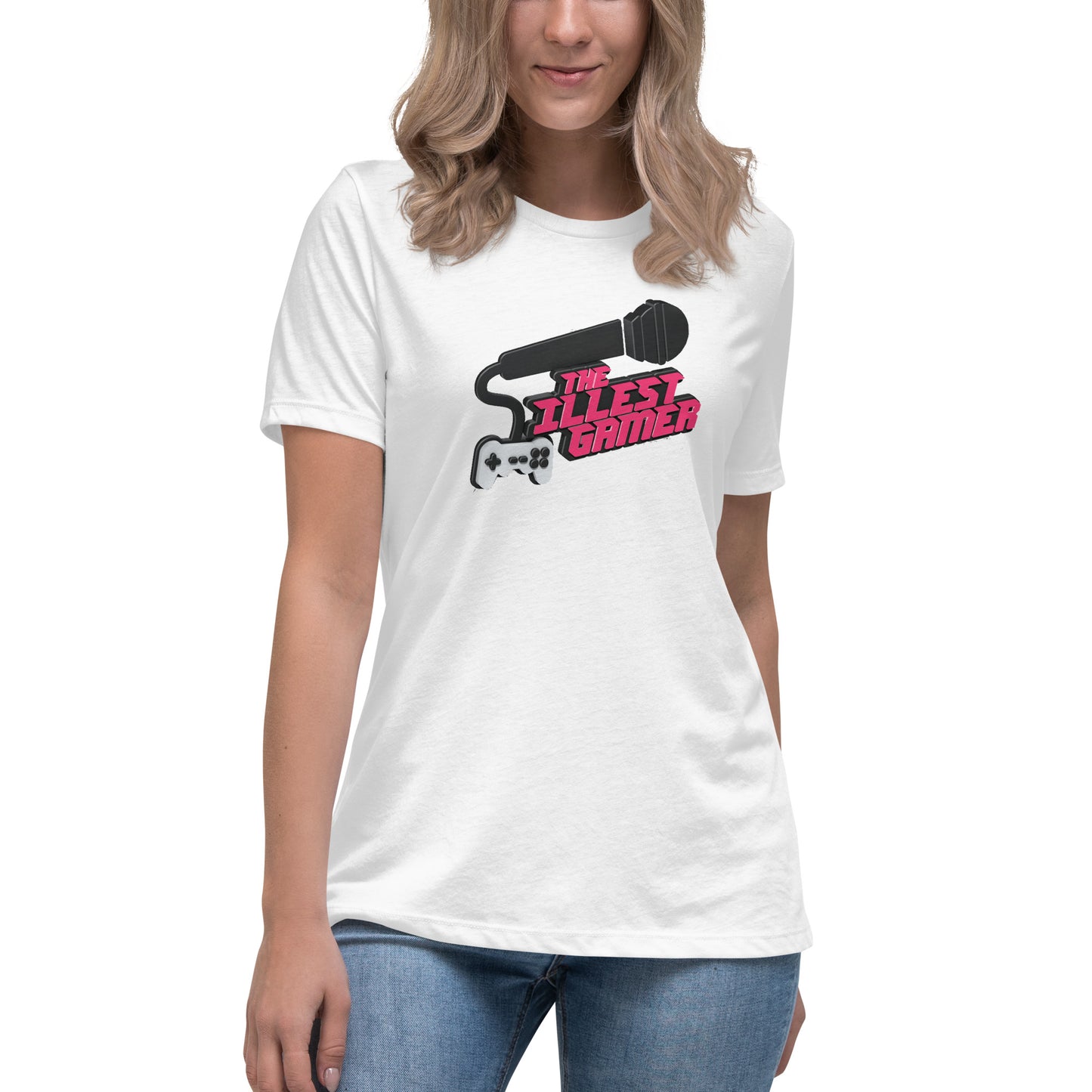 Women'sPink 3D tee