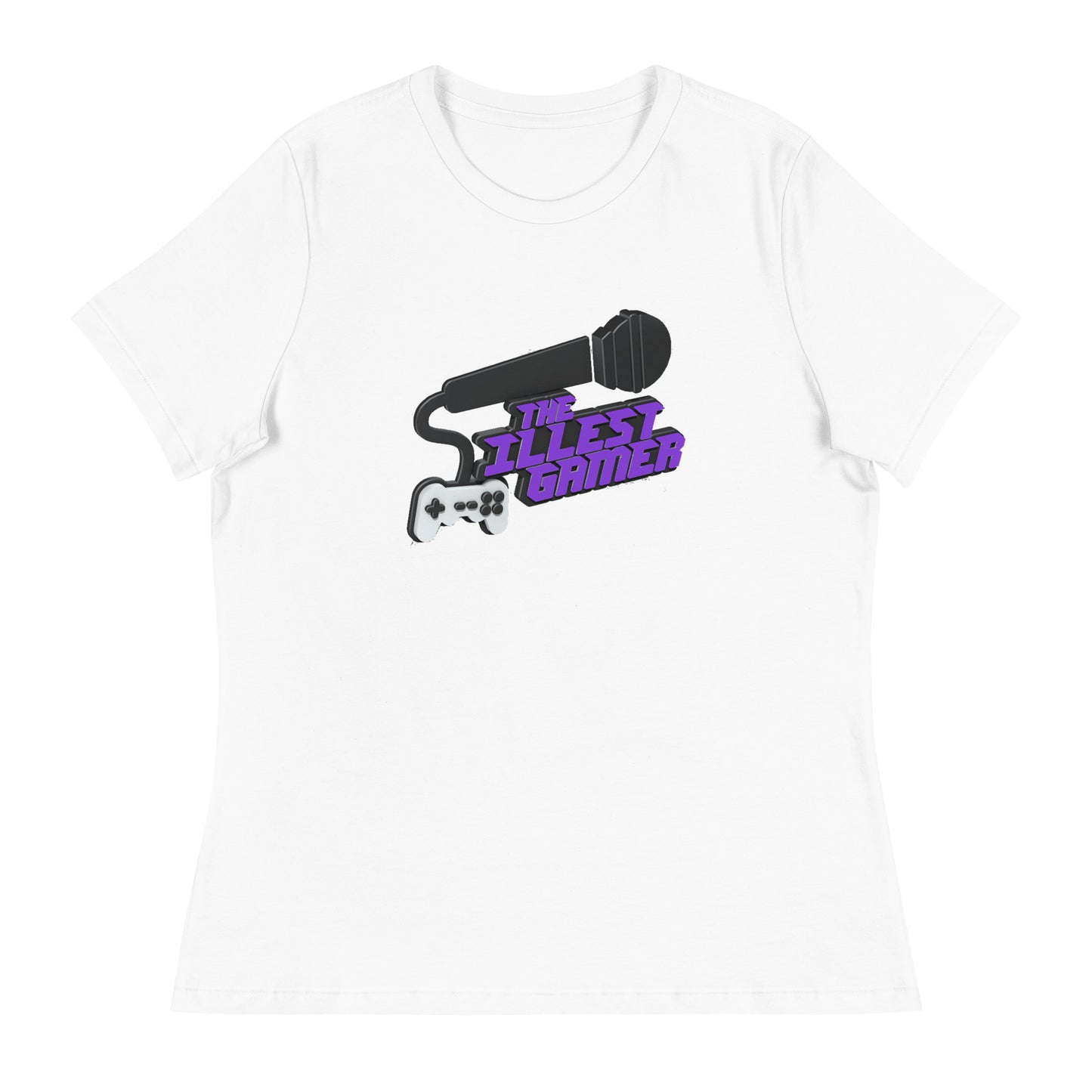 Women's Purple 3d Tee